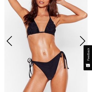 rouch triangle bikini set